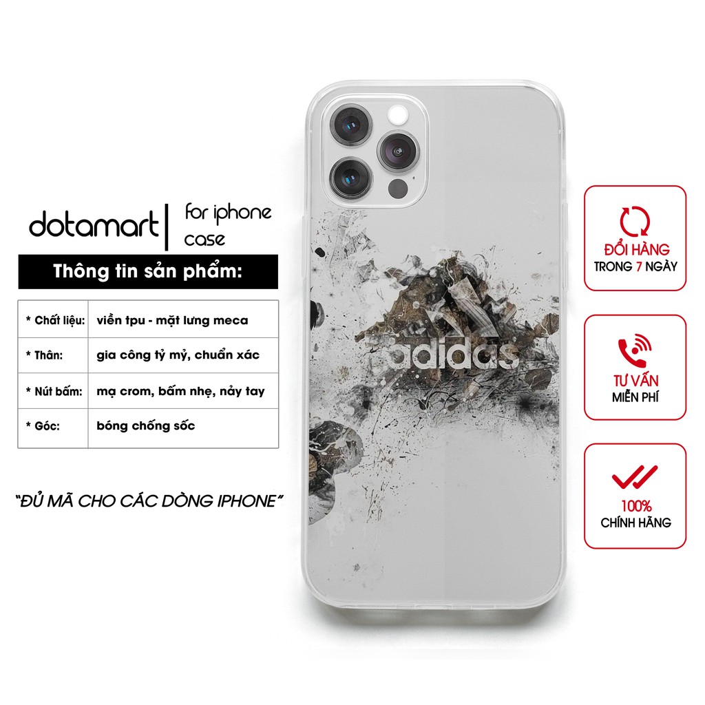 Ốp lưng iphone dotamart ADIPOD00073 chống sốc, không ố 6/6plus/6s/6splus/7/7plus/8/8plus/x/xr/xs/11/12/pro/max/plus/prom