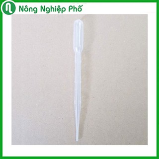 Ống bóp nhỏ giọt (đong phân bón) Pipet bóp đo giọt NHỰA có chi vạch chính xác 3ml - Nông Nghiệp Phố