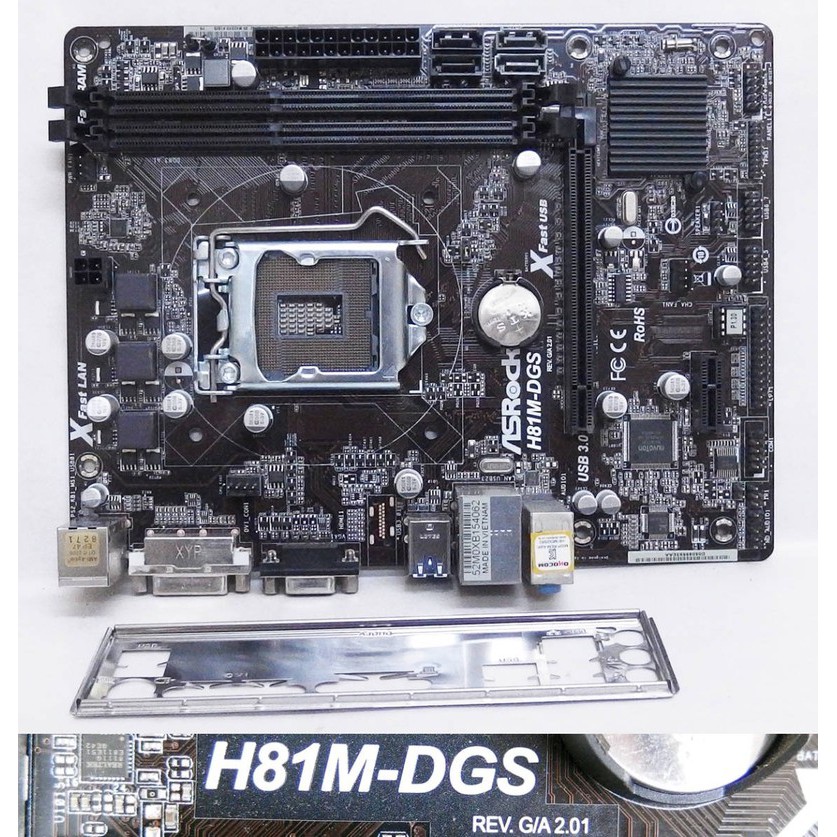 Mainboad Asrock H81 nhập khẩu hàn quốc chất lượng tuyệt đối | BigBuy360 - bigbuy360.vn
