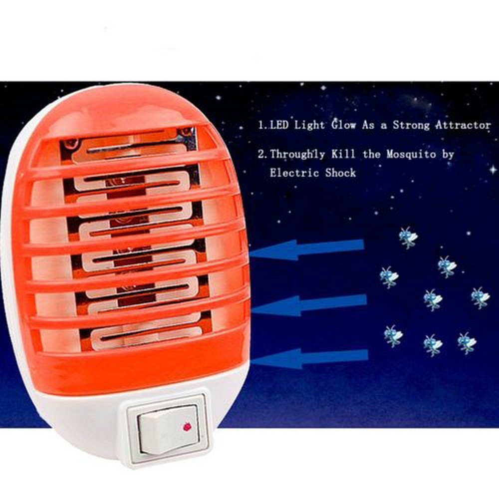 Đèn Ngủ Đèn Bắt Muỗi siêu hiệu quả có phích cắm nguồn USA - LED Electric Mosquito Killer