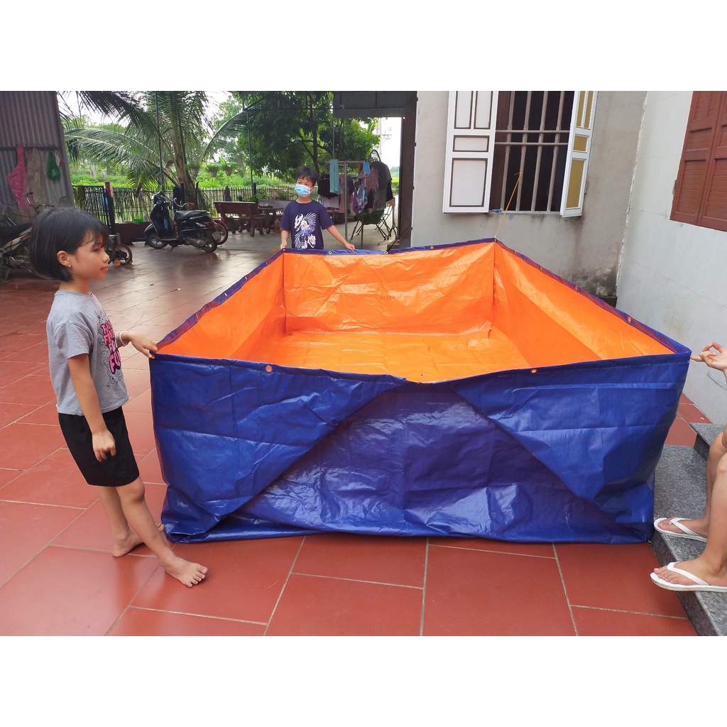 Bể bạt nhiều kích thước bạt Tú Phương loại 1
