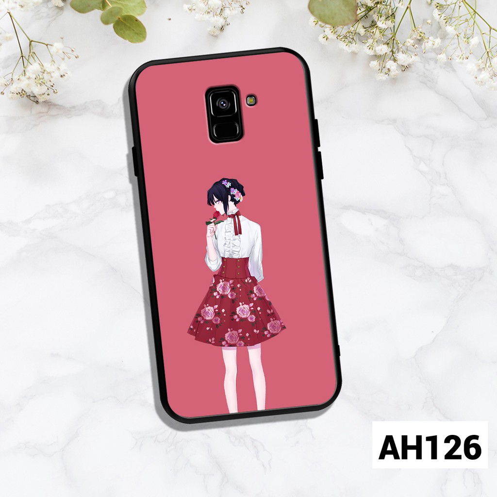 Ốp lưng Samsung Galaxy A6 2018 - A6 Plus - A8 2018 - A8 Plus in hình cô gái dễ thương | BigBuy360 - bigbuy360.vn