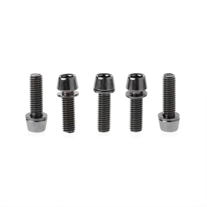 Bộ 5 ốc vít loại M5X20Mm / M6X20Mm thay thế cho xe đạp leo núi tiện dụng
