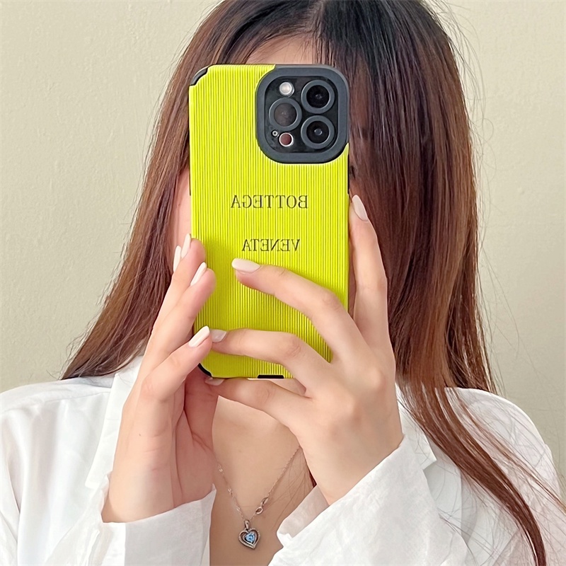 Ốp Điện Thoại Da Mềm Chống Sốc In Chữ Thời Trang Cho iphone 11 pro max 12 13 pro max X / Xs max XR 7 / 8 plus se2020