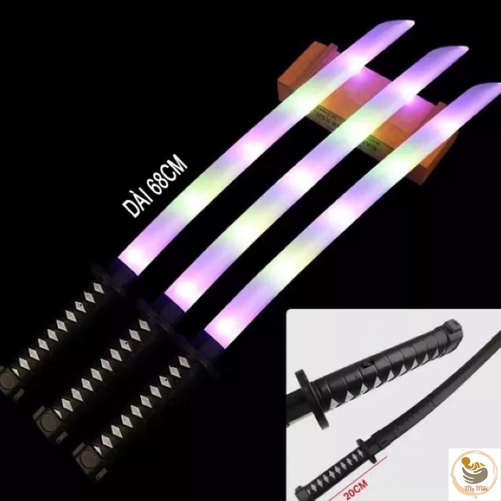 Kiếm Nhựa Phát Sáng Katana Có Đèn Âm Thanh Đồ Chơi Phát Sáng Kiếm Nhựa Đèn Led Hot Trend Shop Mẹ Mốc