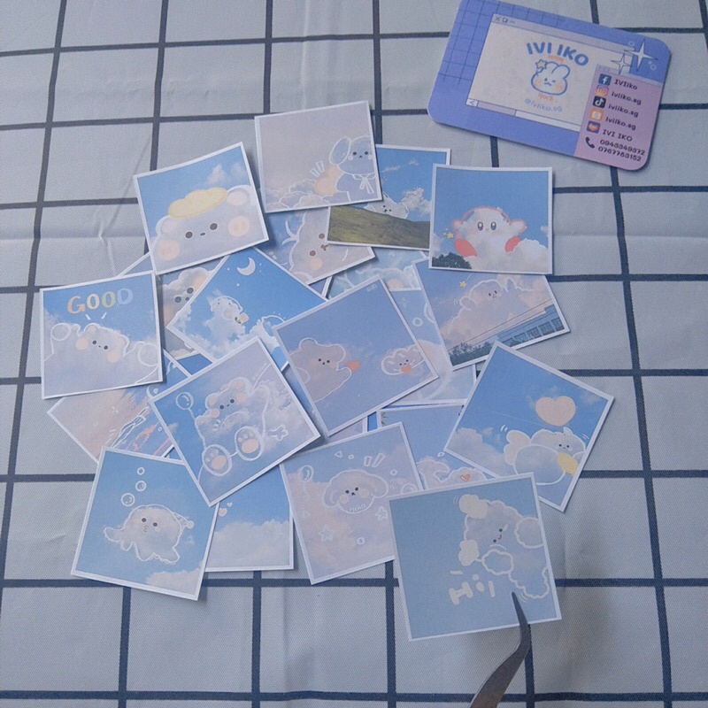 IVI IKO | Set 24 sticker Sky Cute - bầu trời dễ thương