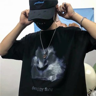 Áo Thun Ngắn Tay Cổ Tròn In Hình Quỷ Nhỏ Dễ Thương (M-3Xl)