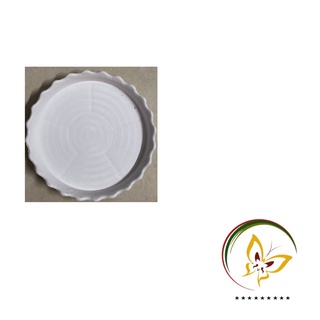 Đĩa lót chậu tròn khía phi 8,5cm - #047c#