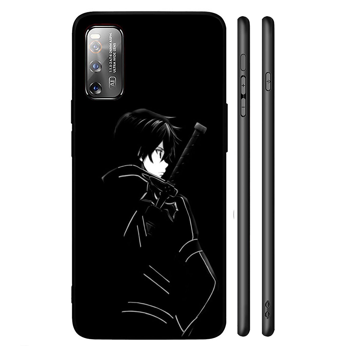 Ốp Điện Thoại Silicon Mềm Hình Sword Art Online Cho Iphone 12 Mini 11 Pro Max 5 5s Xr Se 2020 12 Mini