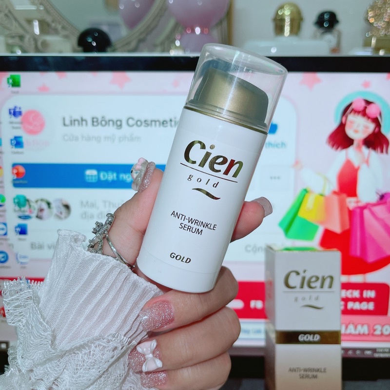 SERUM TINH CHẤT VÀNG CHỐNG LÃO HOÁ CIEN GOLD RANGE
