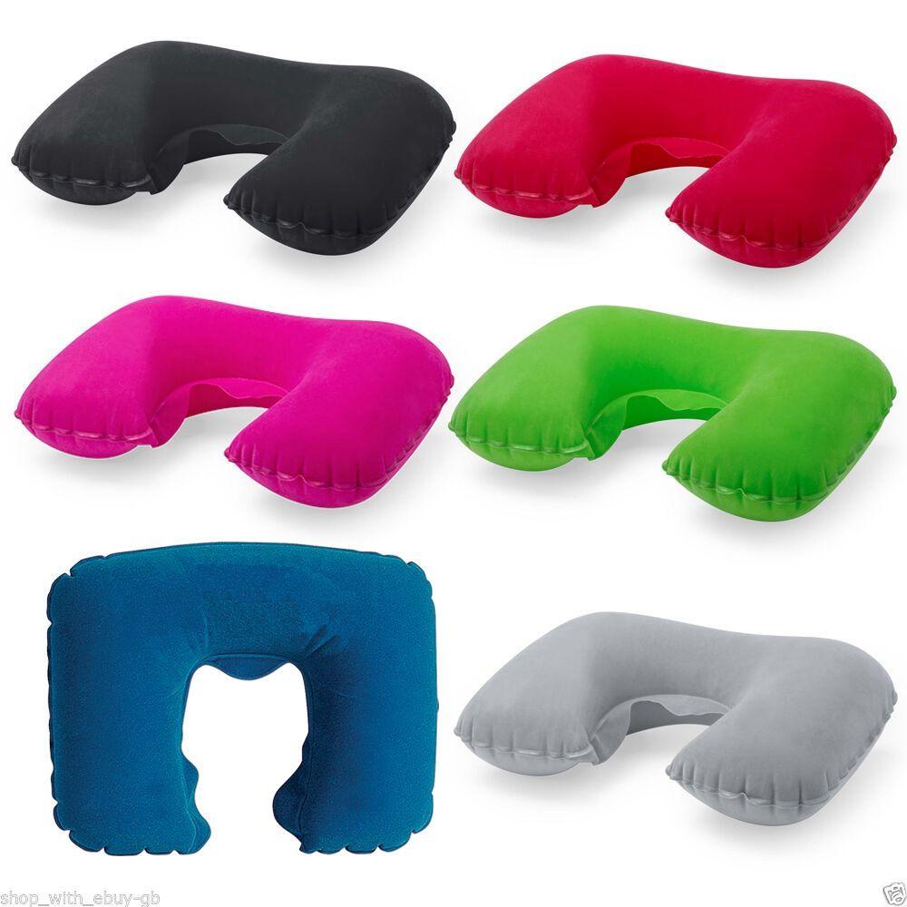 Gối Hơi Hình Chữ U Hỗ Trợ Mát Xa Vai Tiện Dụng