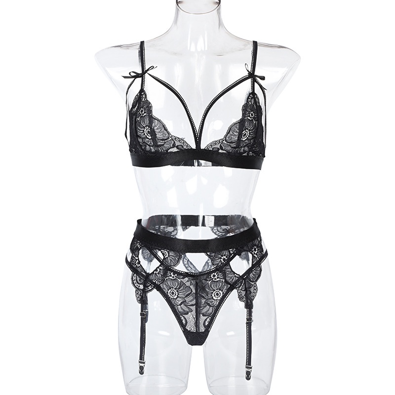 Bộ nội y trái tim siêu quyến rũ, bộ đồ lót kèm đai eo gợi cảm nhấn eo