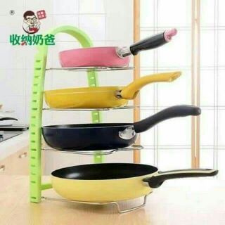 Kệ để chảo, vung nồi