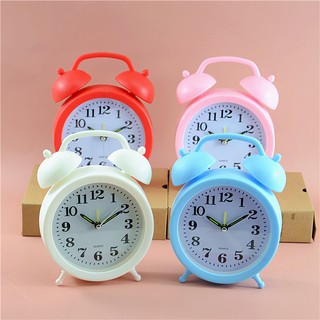 Đồng Hồ Để Bàn - Đồng Hồ Báo Thức 2 Quả Chuông Cute