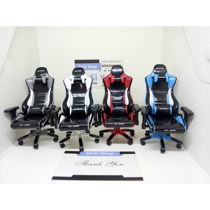 GHẾ GAMING RACING MÔ HÌNH TỈ LỆ 1/12