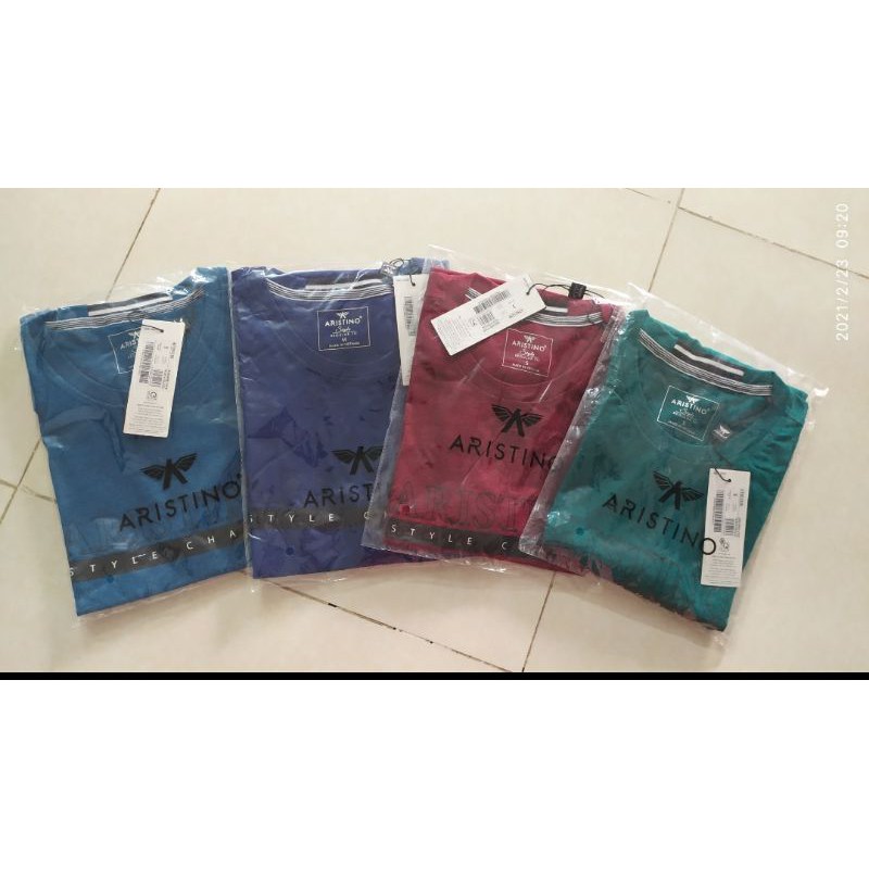 Áo Phông Nam Logo ARISTINO Trước Ngực ATS032S8, Form Regular | BigBuy360 - bigbuy360.vn