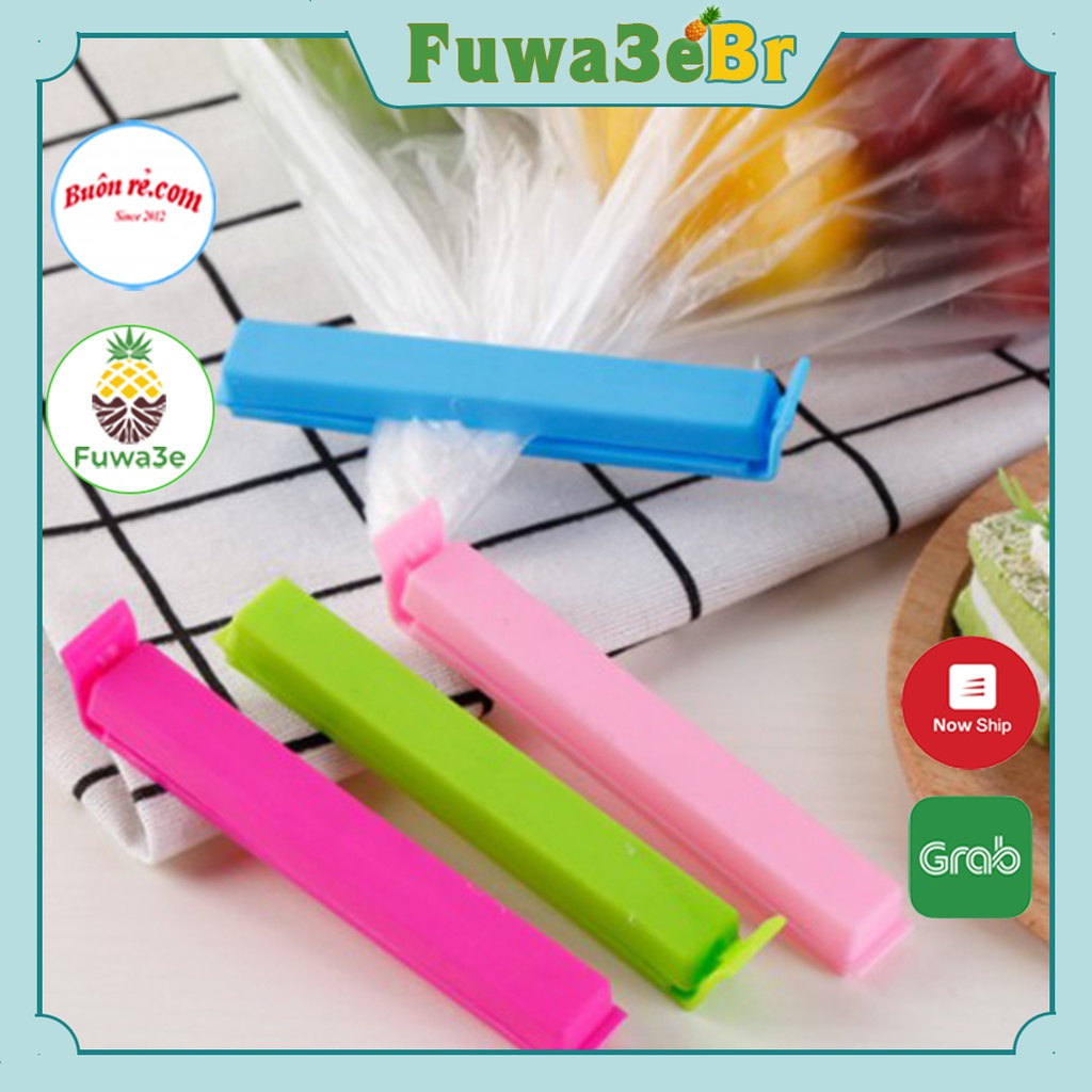 set 5 kẹp miệng túi bằng nhựa bảo quản thực phẩm, kẹp gói đựng đồ ăn tiện lợi - Buôn rẻ 00550