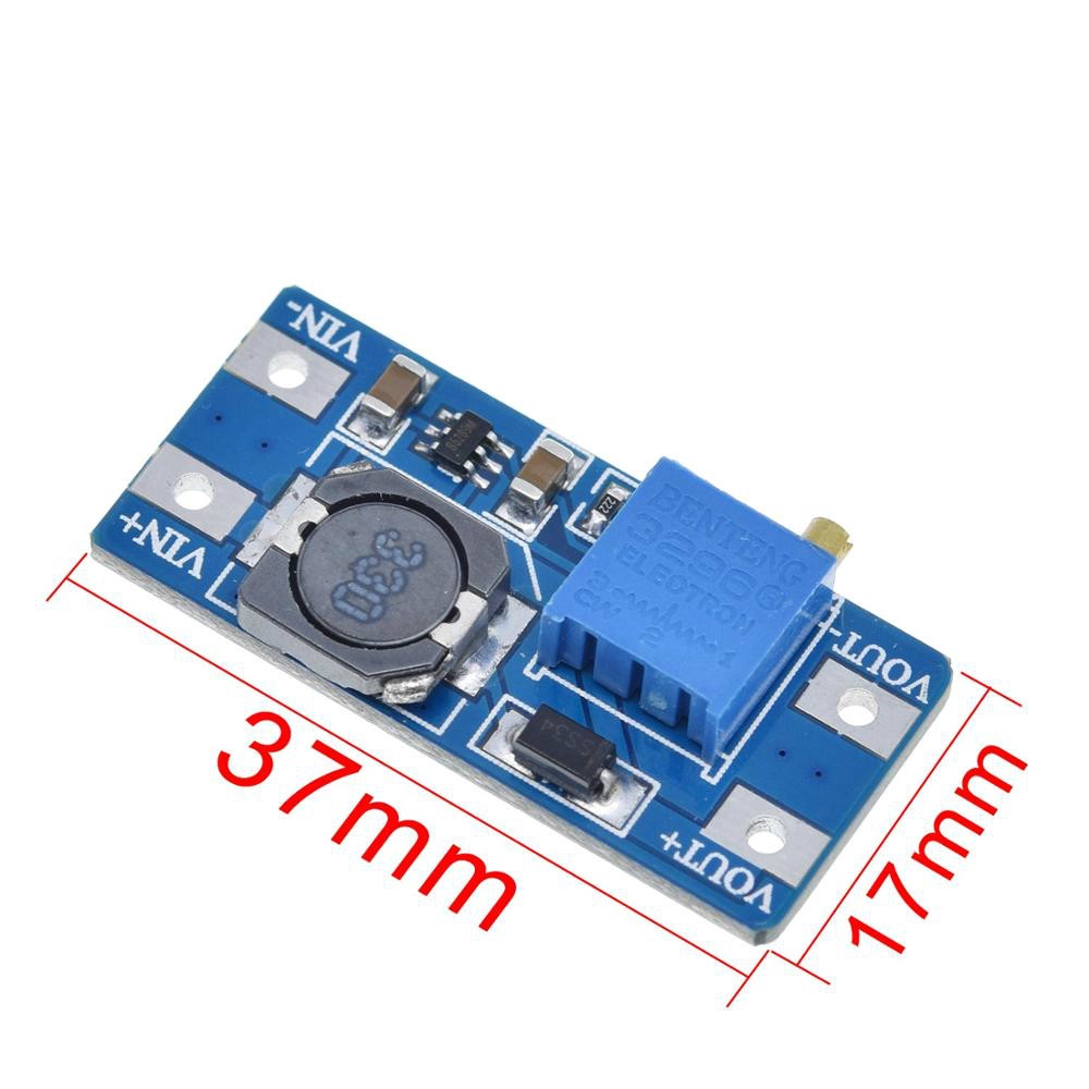 POWER 5 Mô Đun Tăng Áp Mt3608 Dc-Dc Max 28v 2a Cho Arduino