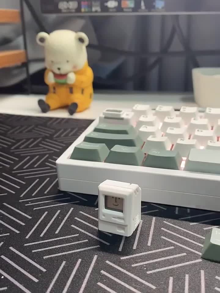 Bộ Phím Bấm Mini Macintosh Kiểu Dáng Cổ Điển Dễ Thương | BigBuy360 - bigbuy360.vn