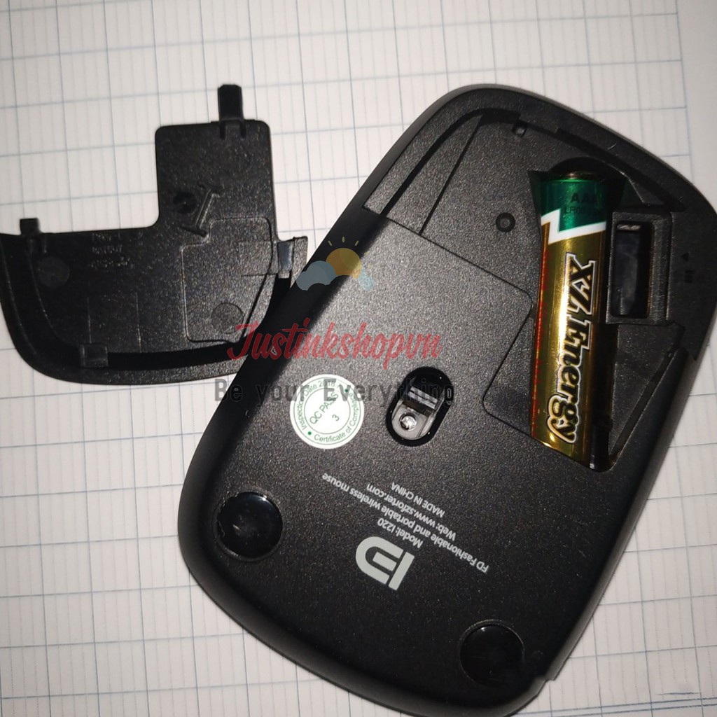 Chuột không dây Forder FD mỏng nhẹ tặng pin dùng đến 18 Tháng (5 màu) giá rẻ-i220(Mouse Wireless FD-i220)-NLMS-0402-CKDF