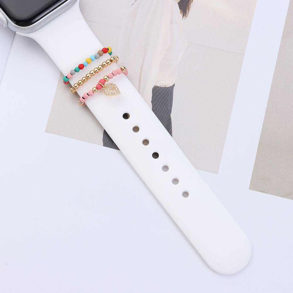 MYRONGVN Set 3 Dây Đeo Tay Thời Trang Cho Đồng Hồ Thông Minh Apple Watch