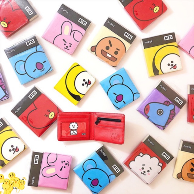 Ví PU ngắn BT21