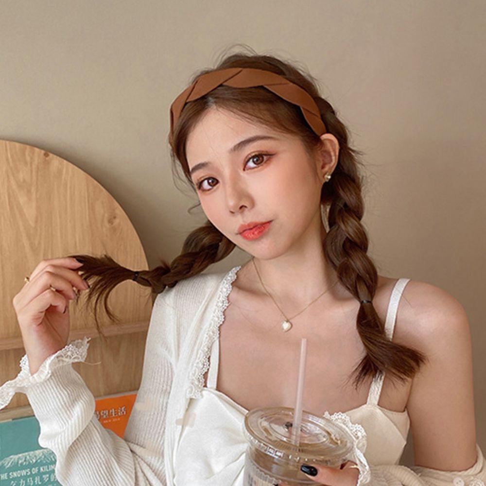 Băng Đô Cài Tóc Bằng Nhựa Chống Trượt Tiện Dụng Cho Nữ
