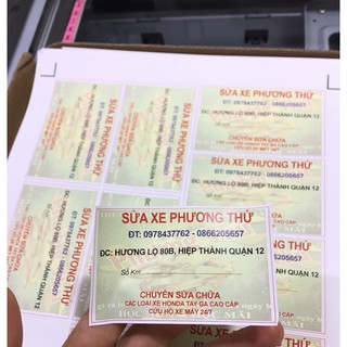 In Tem Vỡ, Bể, Tem Bảo Hành Theo Yêu Cầu