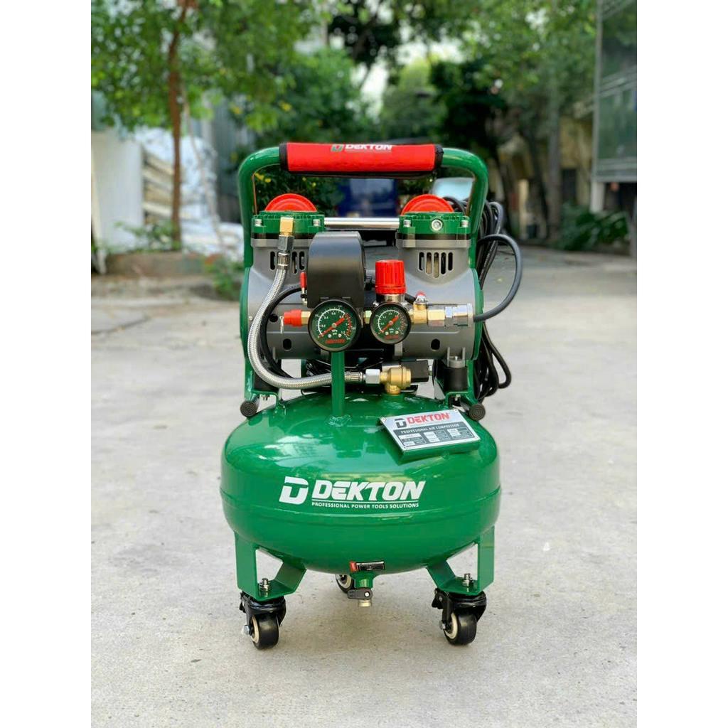 Nén Khí Không Dầu Dekton DK-AC2912SW 1.5HP/1250W/ Bình 12L - Lưu Lượng 150L/Phút / Thiết Kế Độc Lạ