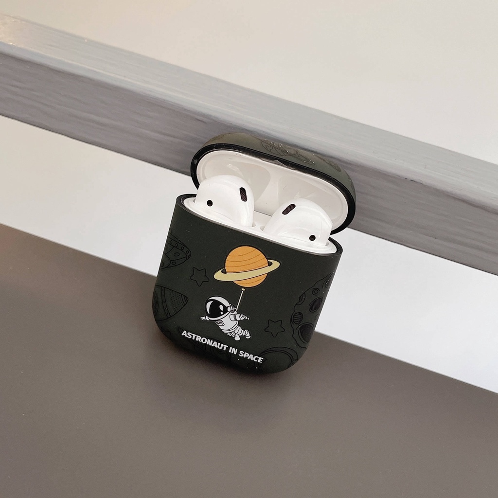 Vỏ Bảo Vệ Hộp Sạc Tai Nghe AirPods3 AirPods3 Pro 2Gen 2021 Họa Tiết Phi Hành Gia Mặt Nhám Dễ Thương Ốp