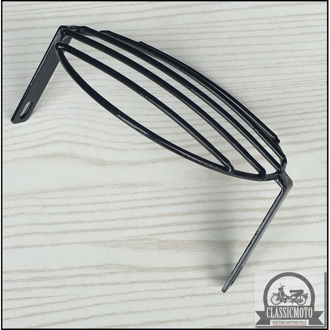 LƯỚI ĐÈN PHA XE MÁY CLASSIC - Lưới đèn pha lắp ngoài Cafe Racer Tracker CG125 SU GN125 CD 67 WIN