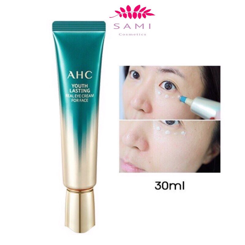 Kem Mắt AHC Time Rewind Real Eye Cream For Face Hàn Quốc 12ml &amp; 30ml