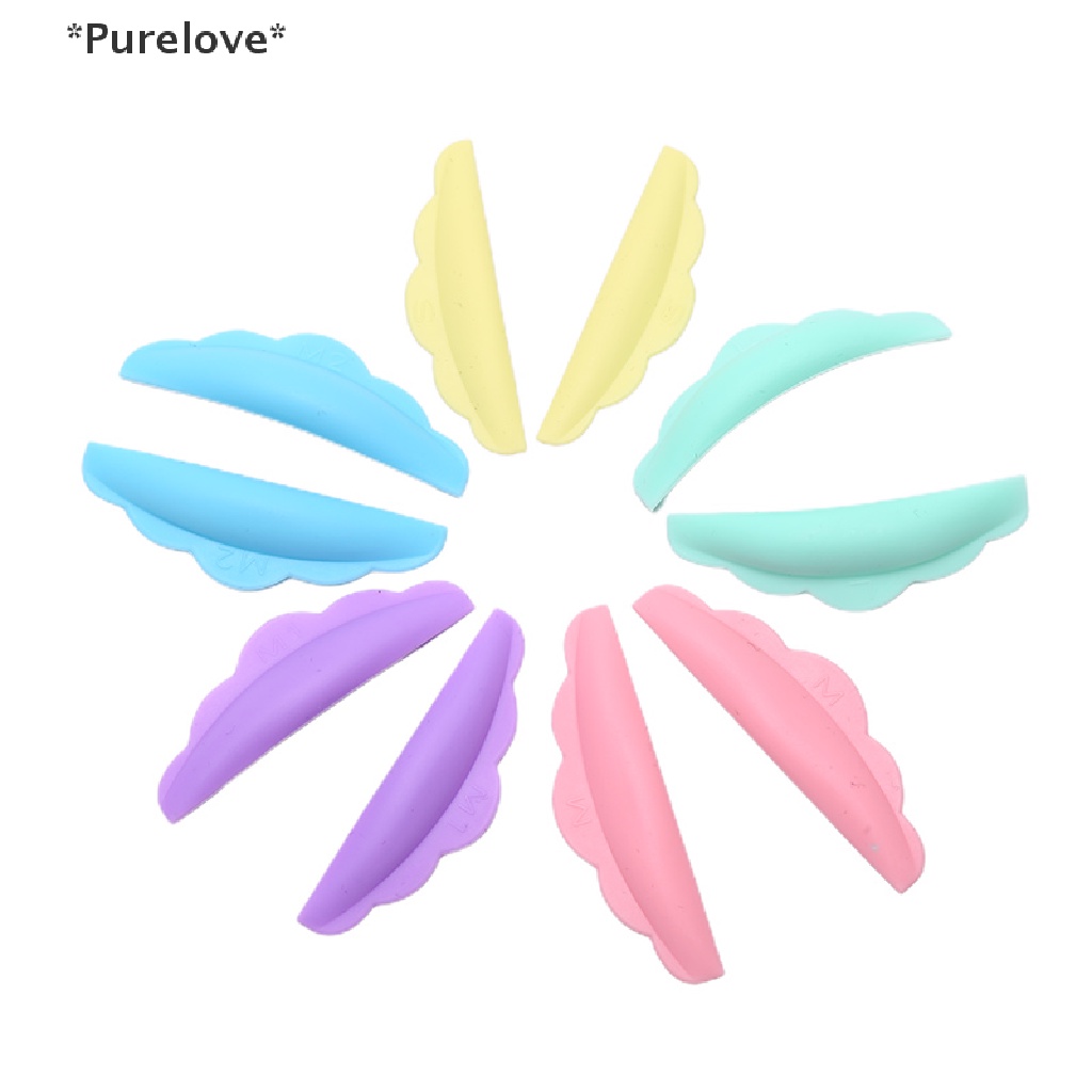 Set 5 Cặp Đệm Silicone Hỗ Trợ Nối Mi Tiện Lợi