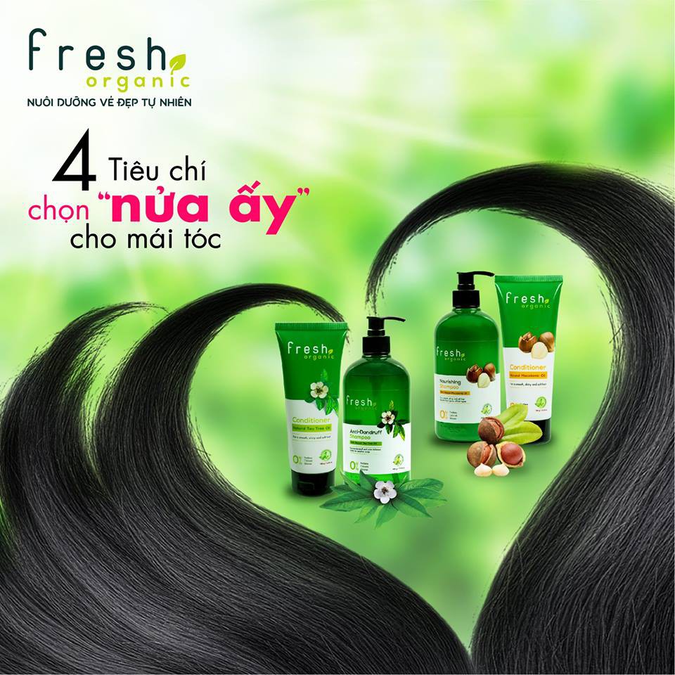 Dầu gội tràm trà Fresh 500g