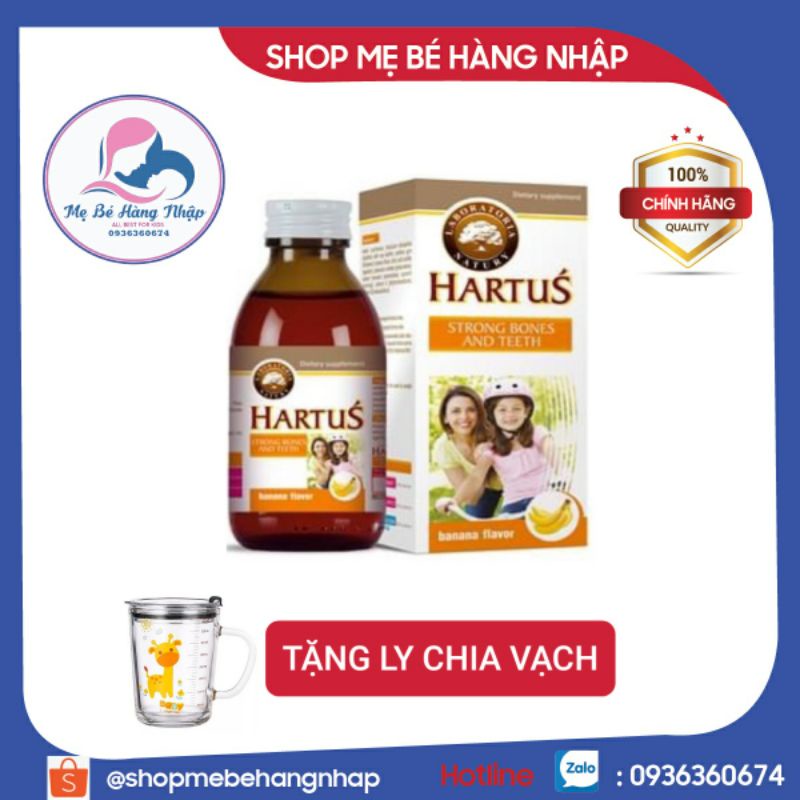 Canxi Hartus nhập khẩu Châu Âu - Bổ sung Canxi Vitamin K+D3 Hấp thu tối đa Canxi