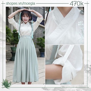 Hanfu cách tân dáng nữ sinh (có ảnh thật)