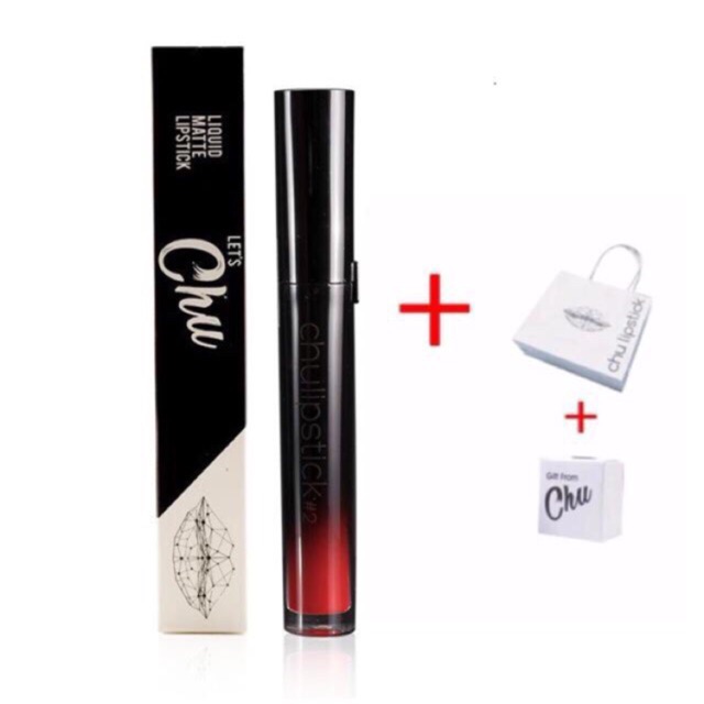 82k Trọn bộ Son Chu Lipstick + Son dưỡng + Túi