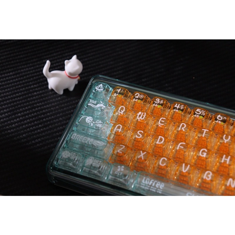 Bàn phím cơ bluetooth Lofree To be 1% Orange Soda
