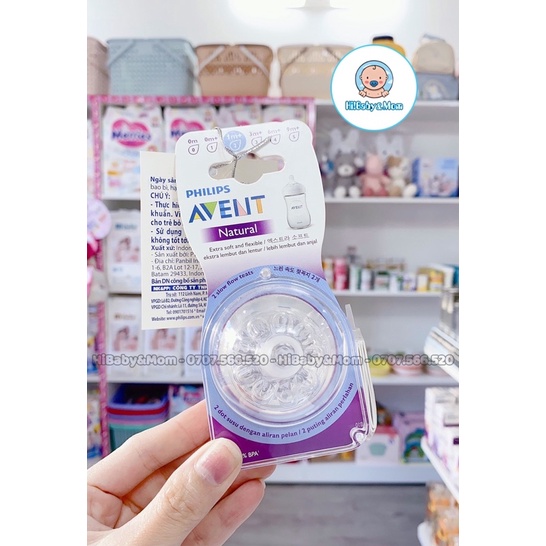 NÚM TI THAY THẾ AVENT [SET 2 NÚM]