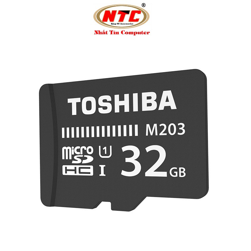 Thẻ nhớ MicroSDHC Toshiba M203 UHS-I U1 32GB 100MB/s (Đen) - Không Box