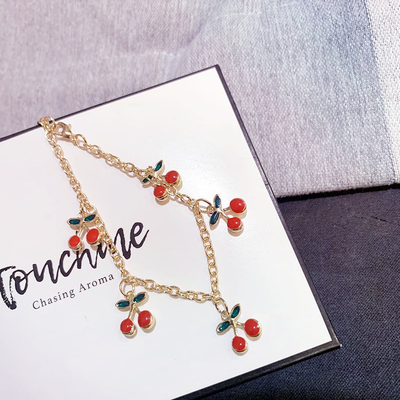 Vòng tay thiết kế đơn giản xinh xắn phong cách Nhật Hàn thời trang