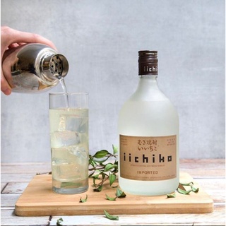 Vỏ Chai Rượu Thủy Tinh Iichico Nhật Bản Dung Tích 720ML. Chai Rỗng Không Có Rượu Bên Trong.