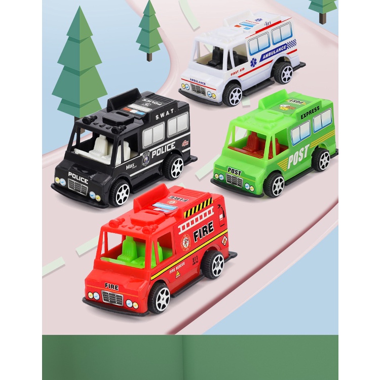 1 Xe Buýt Đồ Chơi Bằng Nhựa Cho Bé