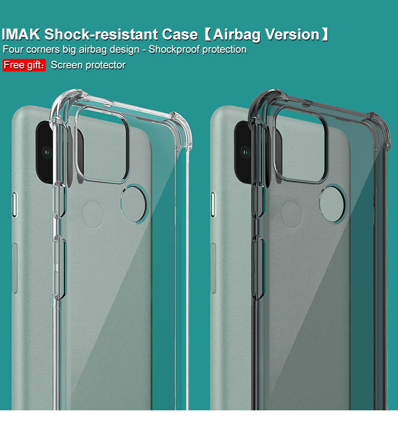 Ốp Lưng Silicon Mềm Trong Suốt Imak Cho Google Pixel 5 / 5