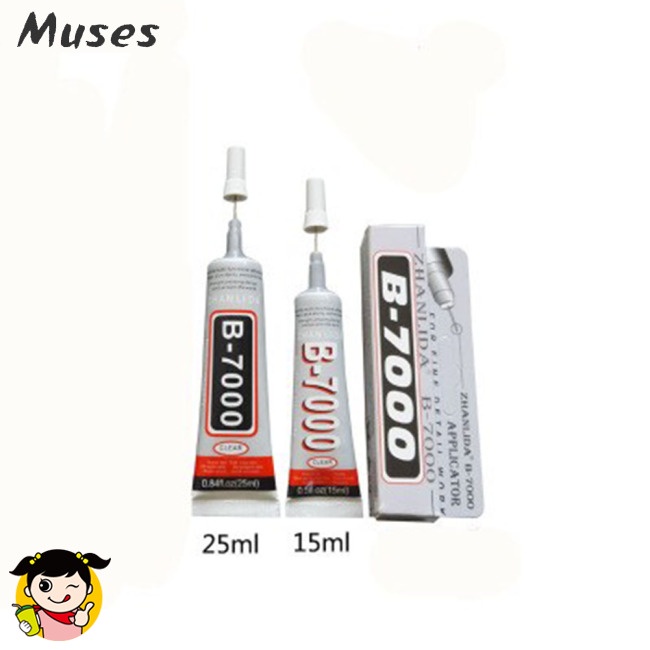 Keo Dán Hạt Ngọc Trai/Kim Cương Giả/Đồ Thủ Công Trong Suốt 25ml B-7000 Dùng Để Trang Trí Ốp Điện Thoại