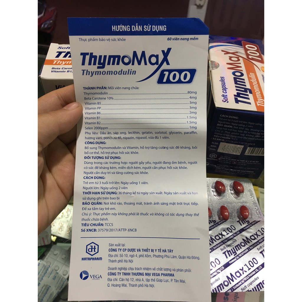 Tăng đề kháng ThymoMax | Thế Giới Skin Care
