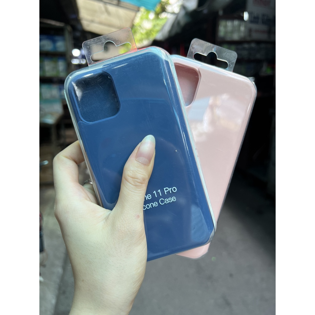 Bao da ốp 2 mặt chống bẩn lót nỉ trong x / xs / 11 / pro / max