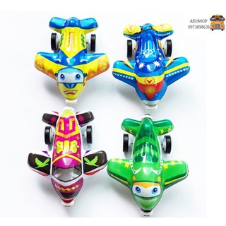 Phi cơ chiến đấu mô hình chạy cót mini