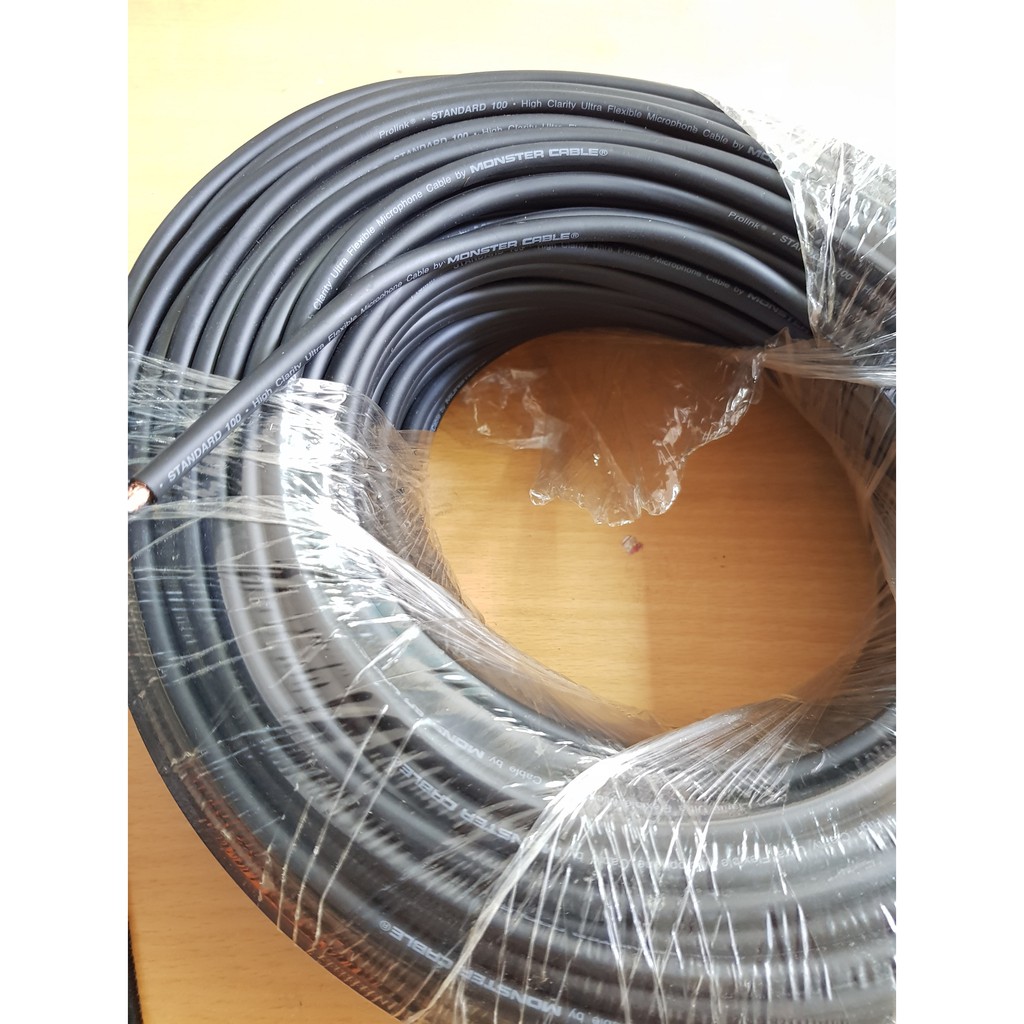 01 met Dây AV, dây tín hiệu âm thanh Monster Standard 100 chính hãng cao cấp