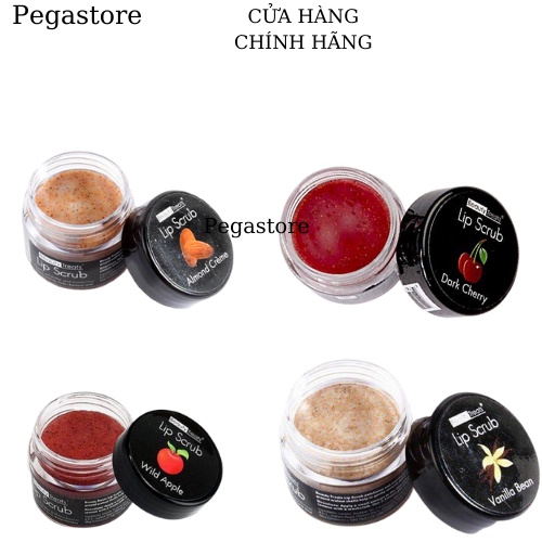 Tẩy tế bào chết môi BEAUTY TREATS Lip Scrub 10.5g (apple,cherry,vani,hạnh nhân) - tẩy da chết môi hiệu quả